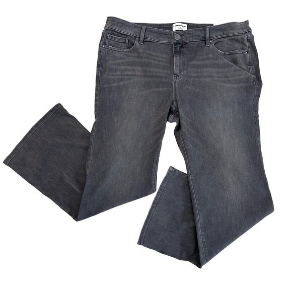 Lane Bryant Black Jeans Plus Size Signature Fit Cozy Boot Cut WMNS 20 High Rise - Picture 1 of 7